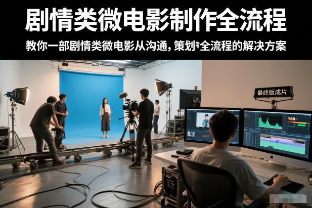 剧情类微电影制作全流程，教你一部剧情类微电影从沟通，策划到拍摄制作全流程的解决方案-轻创联盟