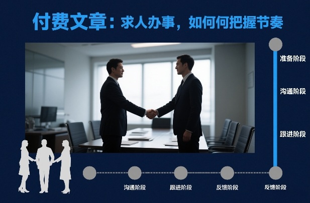 付费文章：求人办事，如何把握节奏-轻创联盟