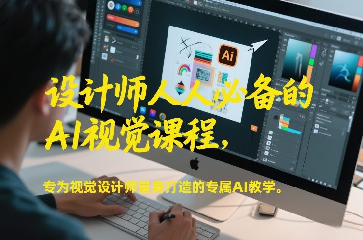 设计师人人必备的AI视觉课程，专为视觉设计师量身打造的专属AI教学-轻创联盟