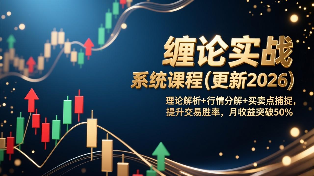 缠论实战系统课程(更新2026-轻创联盟