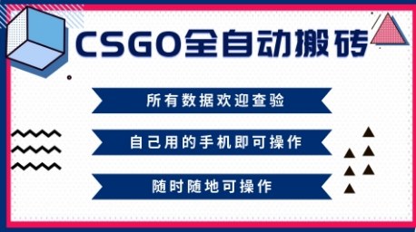 CSGO全自动搬砖，年底钱回家好项目，当天可拿到结果，新手小白轻松月入1W+【揭秘】-轻创联盟