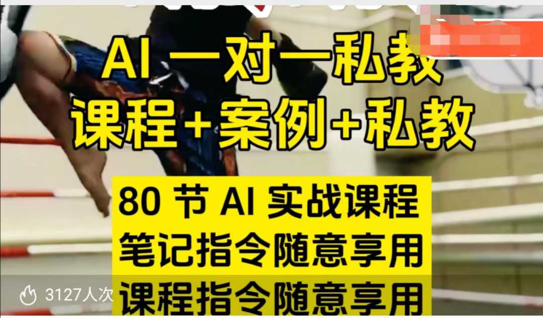 AI指令实战课，课程+案例，80节AI实战课程，笔记指令随意享用，课程指令随意享用(更新26年3月)-轻创联盟