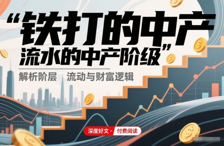 付费文章：铁打的中产，流水的中产阶级-轻创联盟