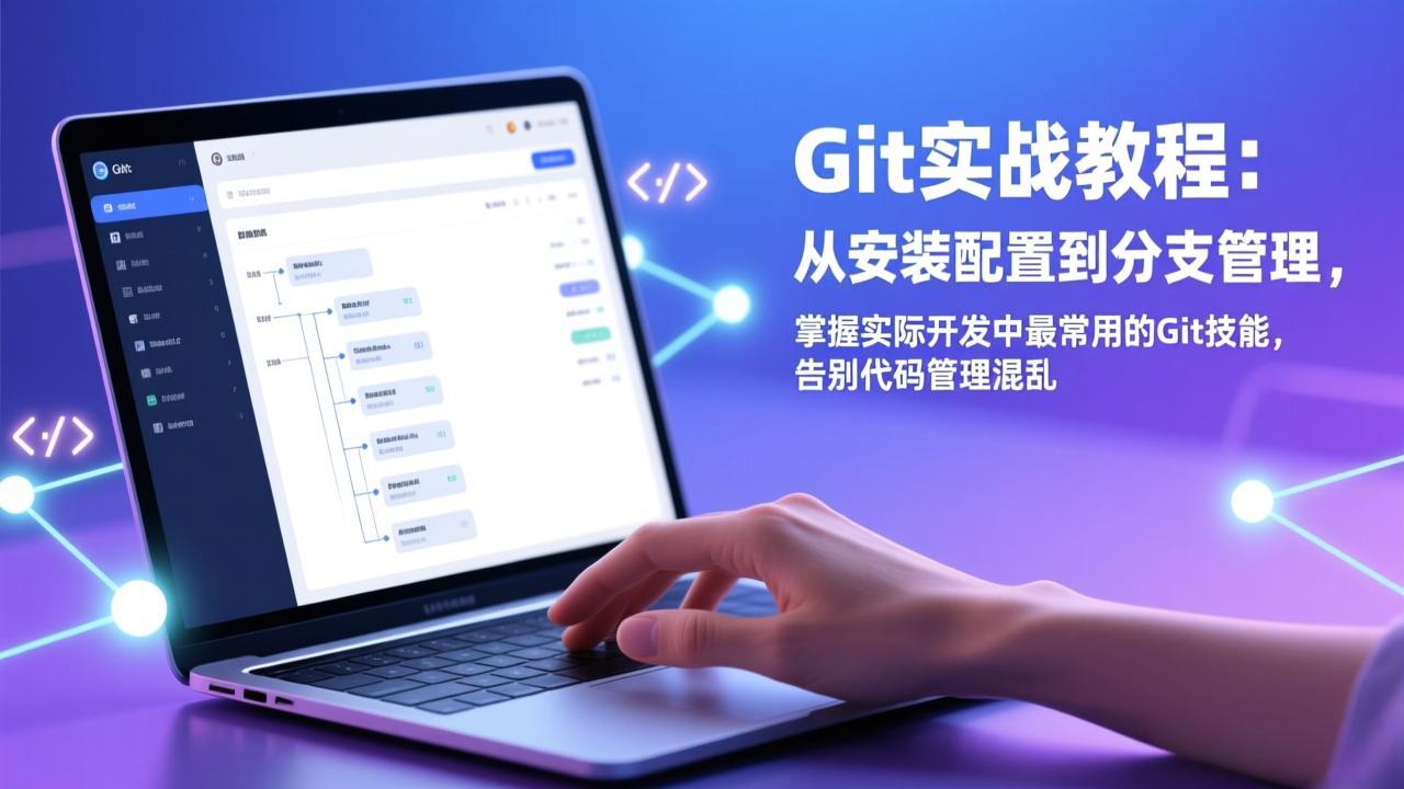 Git实战教程：从安装配置到分支管理，掌握实际开发中最常用的Git技能，告别代码管理混乱-轻创联盟