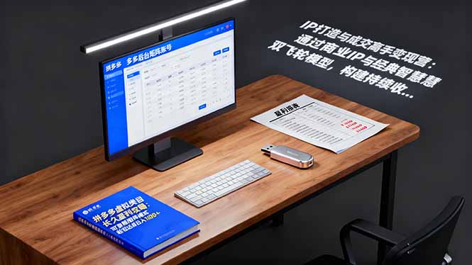 IP打造与成交高手变现营:通过商业IP+经典智慧双飞轮模型 构建持续收钱系统-轻创联盟