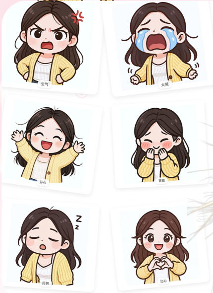 一张照片秒变多种表情包，三步就能拥有专属表情包库，零门槛玩转社交新玩法【文档】-轻创联盟